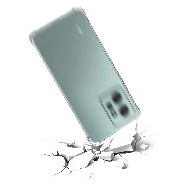 Funda para Xiaomi Redmi Note 12 4G, Alta Claro Delgado Carcasa Transparente Reforzado Cojín de Esquina Parachoques Flexible TPU Suave- Clear