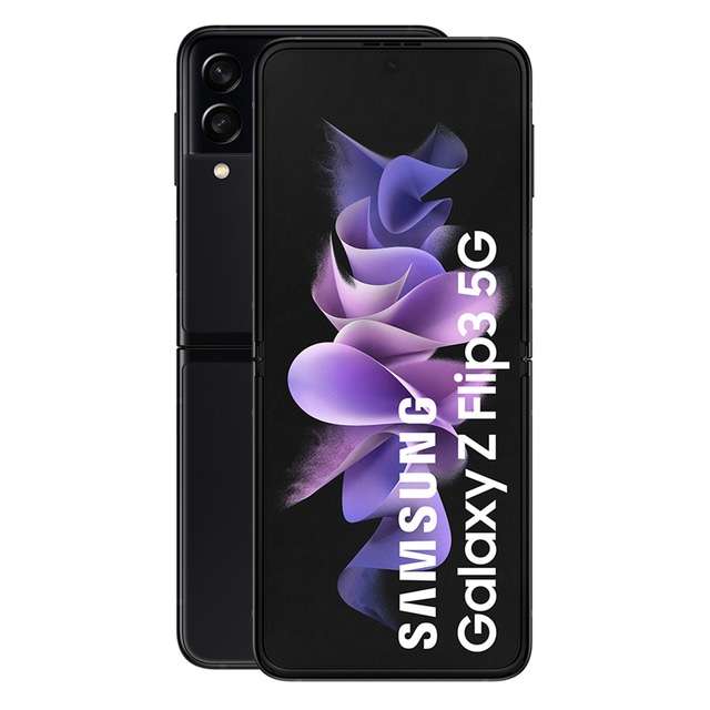 Samsung Galaxy Z Flip 3 5G (Color negro, 256GB)