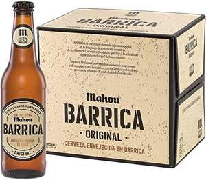 Mahou Barrica - Edición Original Envejecida, Pack de 12 Botellines x 33 cl - 6,1% Volumen de Alcohol