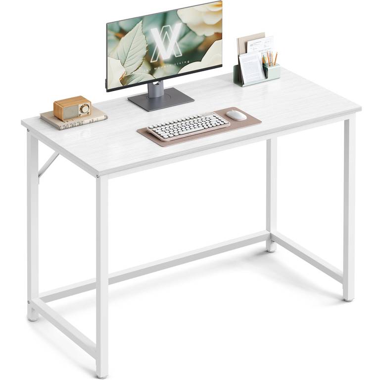 Escritorio VASAGLE 50×100×76 cm Blanco