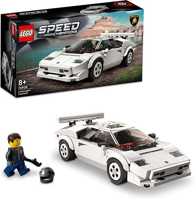 LEGO Speed Champion Lamborghini Countach, lotus o Ferrari.