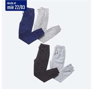 Pack 2 pantalones chandal niños - Varios colores [ 5,99€ UNIDAD ]