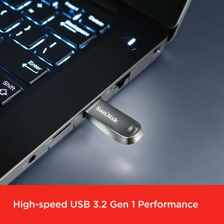 SanDisk 512GB Ultra Luxe Memoria flash, USB 3.2