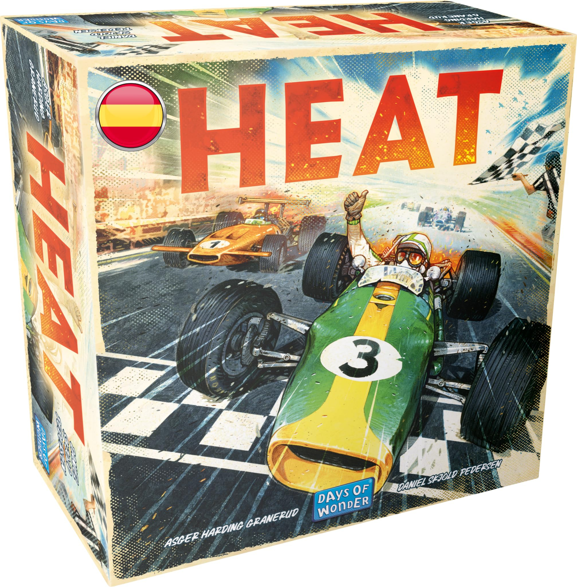 Heat. Juego de mesa de carreras