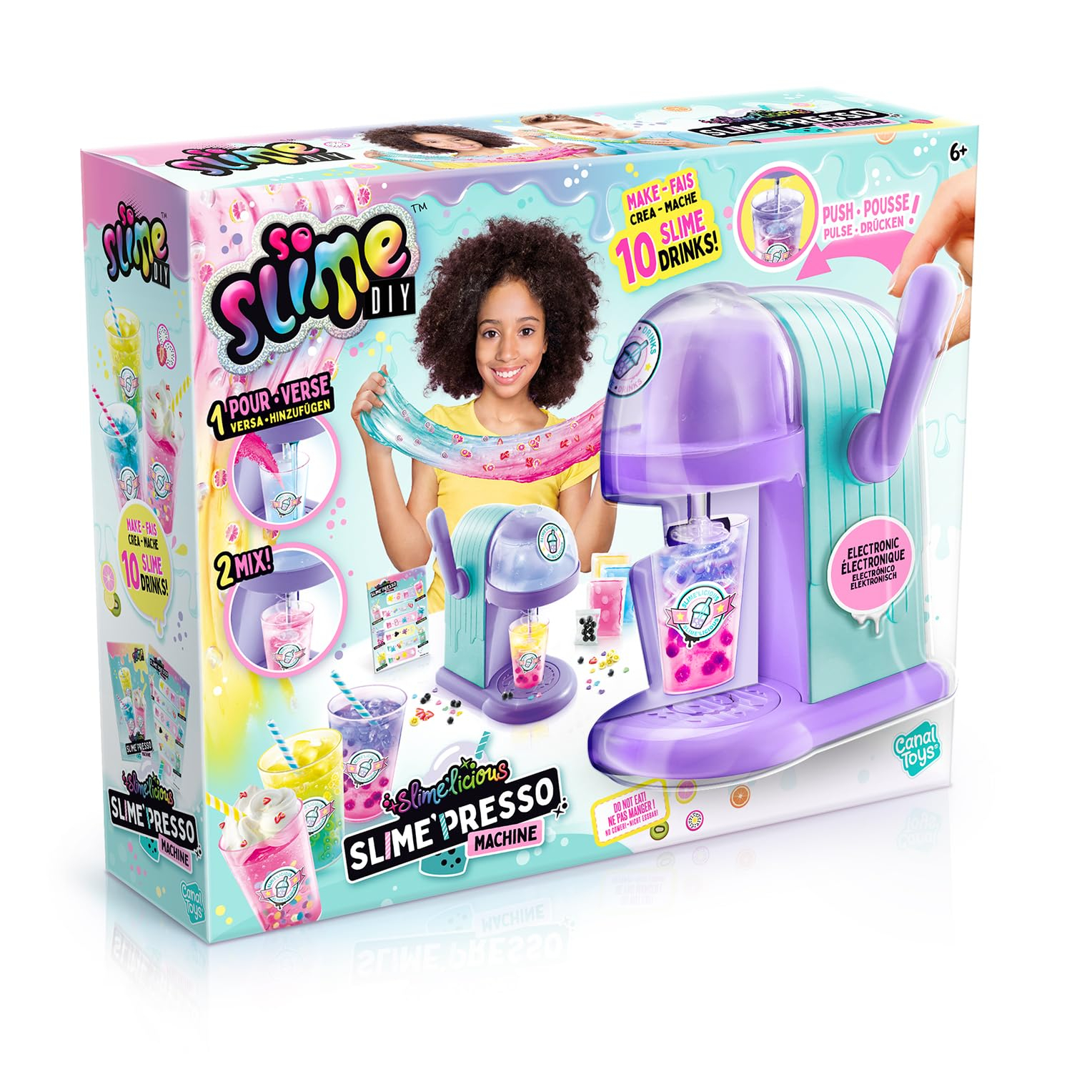 Canal Toys Juego de manualidades Slime'Presso Machine