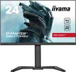 iiyama GB2470HSU-B5 24" Fast IPS Gaming, G-Master Red Eagle, FreeSync Premium, 1920x1080, 165Hz, 250cd/m², 1100:1, HDMI, DisplayPort,