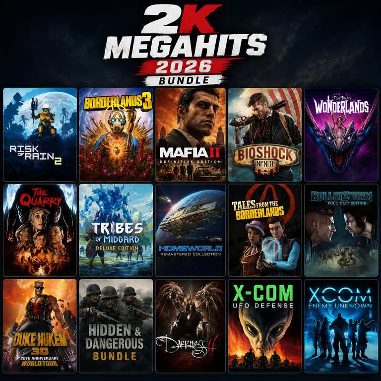 Imagen de 2K MegaHits 2026 Bundle (15 Juegos