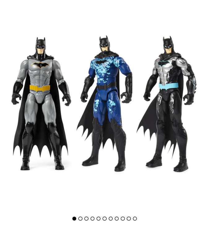 3 figuras Batman BIZAK(20% descuento) (sueltas 7'50€)