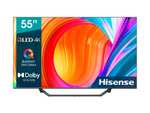 TV QLED 55" - Hisense 55A7GQ, UHD 4K, Smart TV, HDR, HDMI, Dolby Atmos, Dolby Vision, HDR10+, Gris