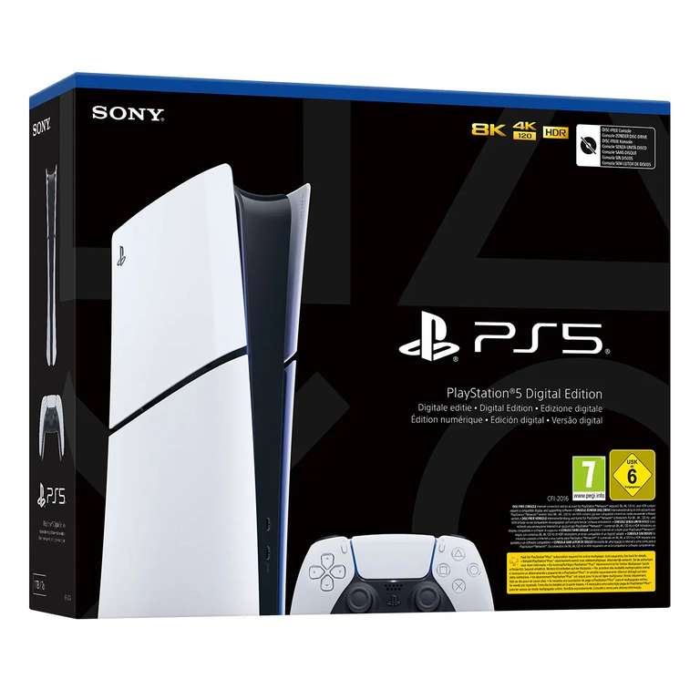 PlayStation 5 Digital Slim + Soporte vertical
