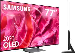 TV OLED 77" - Samsung TQ77S93CATXXC, OLED 4K, Neural Quantum Processor 4K, Smart TV, DVB-T2 (H.265), Gaming Hub, Carbón Silver (y Amazon)
