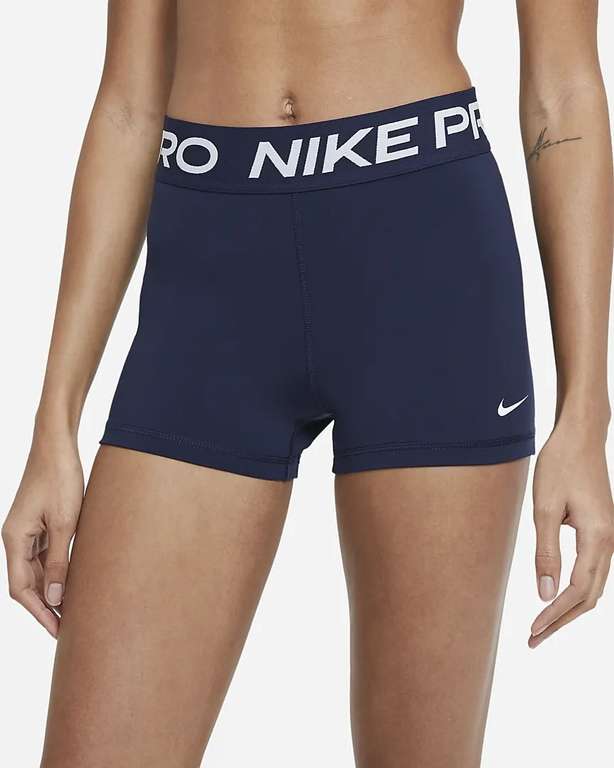 Pantalon corto 8cm Nike PRO, en tres colores