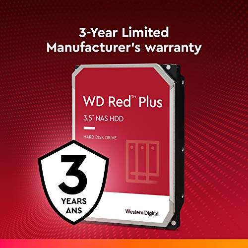 Western Digital Disco Duro 3.5" 4TB Red Plus