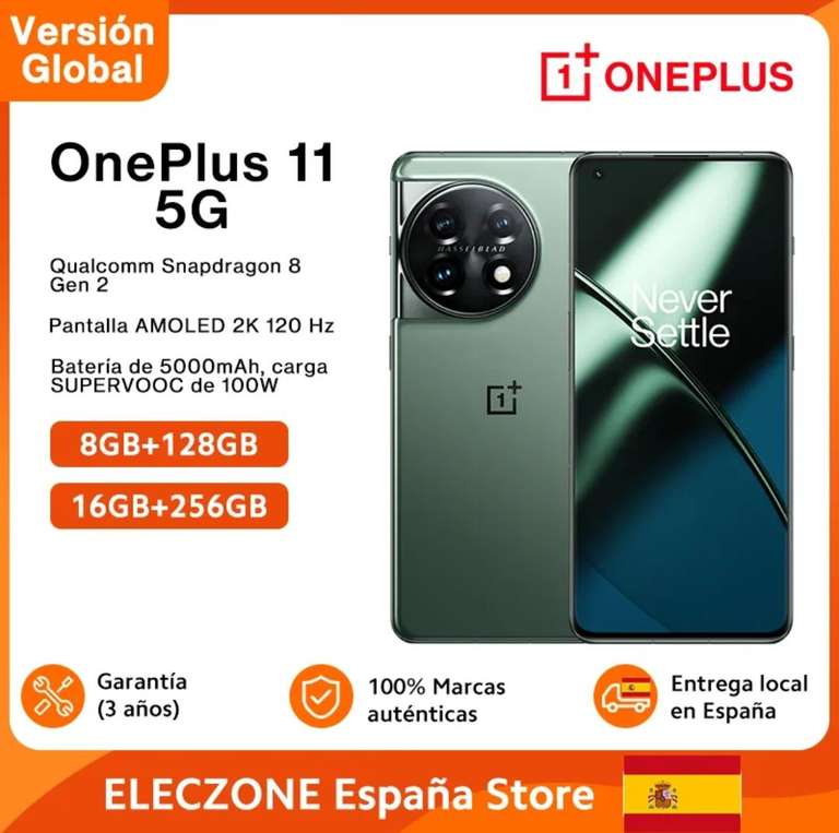 OnePlus 11 5G 16gb+256gb ENVIO DESDE ESPAÑA