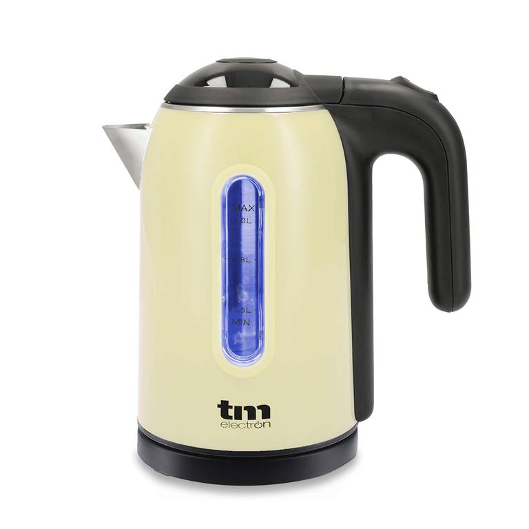 TM Electron TMPKT010C hervidor de agua eléctrico de 1 litro de capacidad, 1.500w