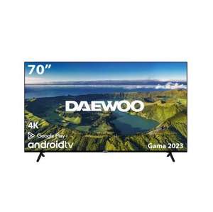 TV LED 70" (177,8 cm) Daewoo 70DM73UA, 4K UHD, Smart TV