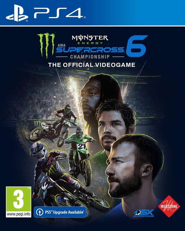 PS4 Monster Energy Supercross 6 [También PS5 y Xbox]