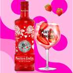 Puerto de Indias – Edicion Especial Dia de la Madre – Ginebra de Fresa  Premium – Strawberry Premium Gin – 70 cl – 37.5º : : Moda