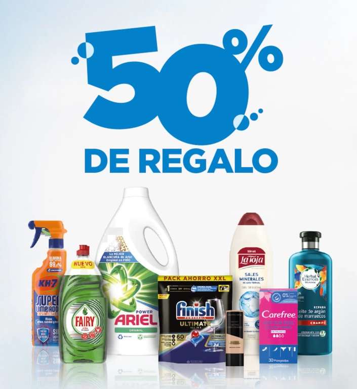 50% de Regalo selección de productos (Tiendas del Corte Inglés)