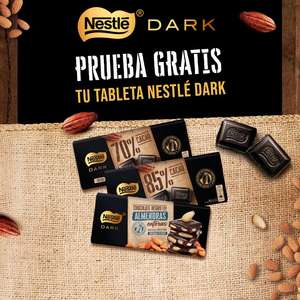 Nestlé Dark ¡Gratis! (Reembolso)