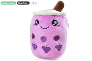 Tuko My Cute Stuffed Boba Tea Plushie, juguetes de peluche de animales Kawaii suaves