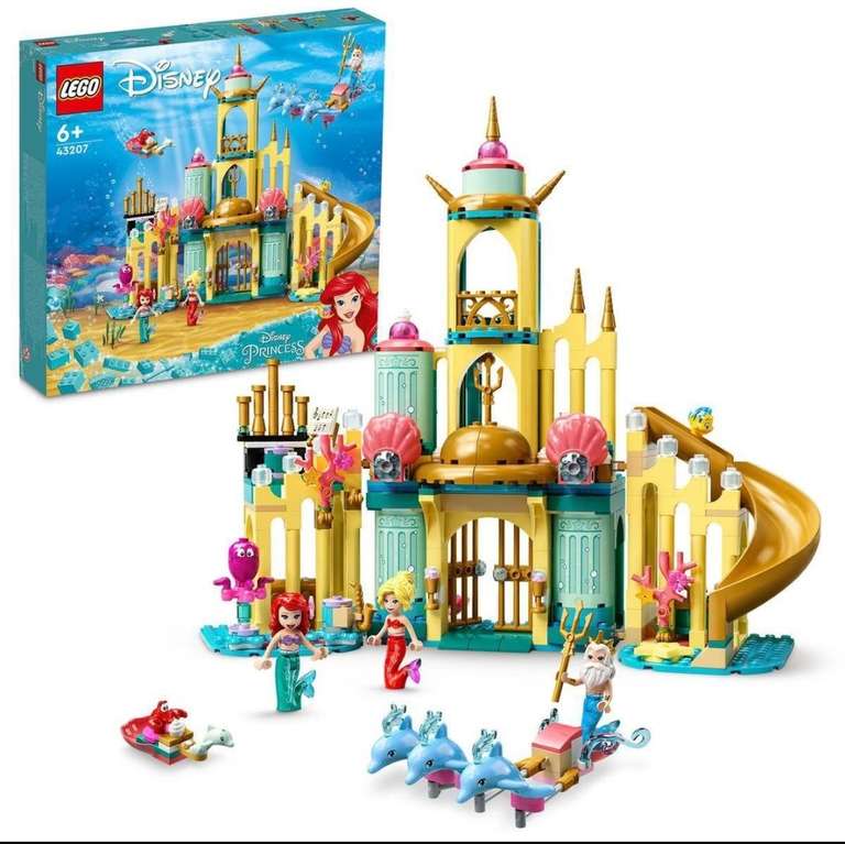 LEGO Disney Princess - Palacio submarino de Ariel - 43207