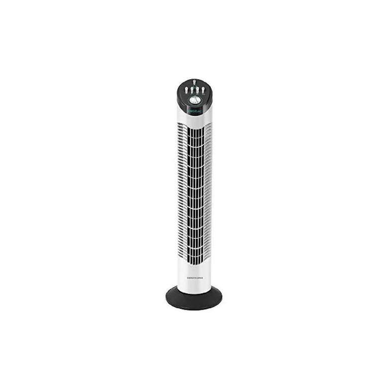 Cecotec Ventilador de Torre EnergySilence 790 Skyline. 50 W, 76cm de Altura, Oscilante, Motor de Cobre, 3 Velocidades
