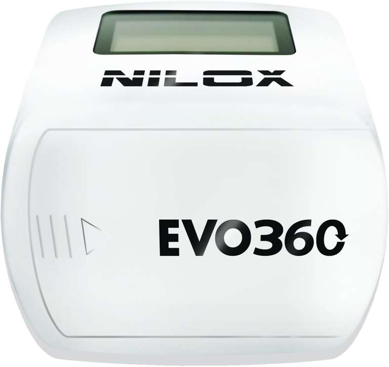 Cámara de acción nilox evo 360 silver / hd 1440 / wi-fi