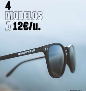 4 modelos gafas a 12€ cada una en Northweek