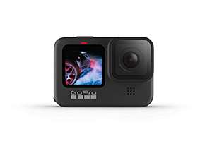 GoPro HERO9 - Cámara deportiva impermeable con pantalla LCD frontal y pantalla táctil trasera, vídeo Ultra HD de 5K, fotos de 20 MP