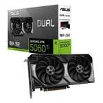 Tarjeta Gráfica ASUS GeForce RTX 5060 Ti 8GB GDDR7 DLSS4 RTX Reflex 2 AI Ventiladores