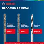 Bosch Professionnal 19 uds. Set de brocas para metal HSS-G para acero, Ø 1-10 mm