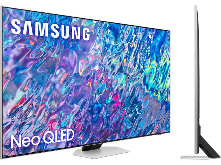 TV QLED 65" - Samsung QE65QN85BATXXC, Neo QLED 4K, Procesador Neo QLED 4K con IA, Smart TV, Plata