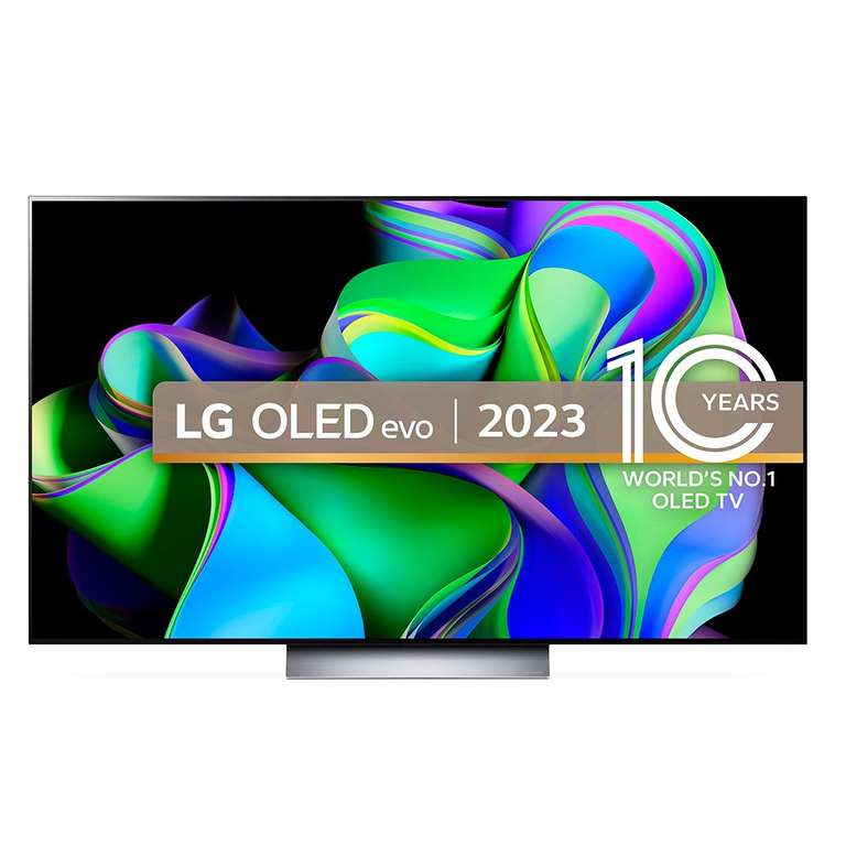 TV OLED EVO 55" LG OLED55C34LA | 120Hz | 4xHDMI 2.1 | Dolby Vision & Atmos+ DTS