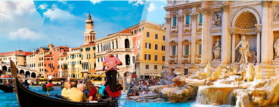Roma y Venecia: 7 días + vuelos + hotel + seguro desde 346€ pp (noviembre))