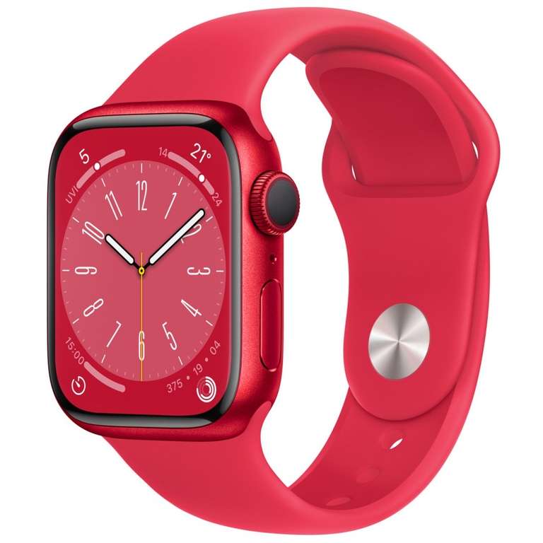 Apple Watch 8 (RED) 41mm, 45mm por 399€