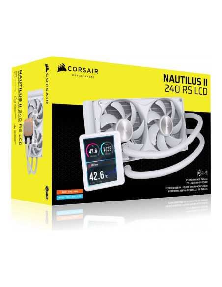 Imagen de Corsair Nautilus II 240 RS LCD Bla