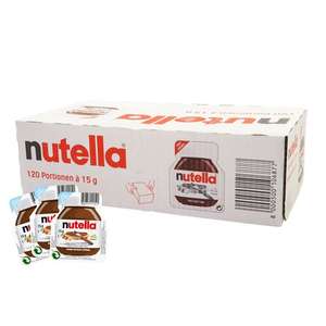 Pack de 120 porciones de 15 gramos de Nutella (Cad: 23/04/2024)