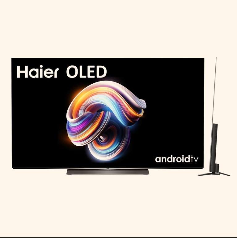 TV OLED 65" Haier S9 Series H65S9UG Android TV| UHD 4K, Dolby Atmos-Vision (10€ descuento extra newletter)