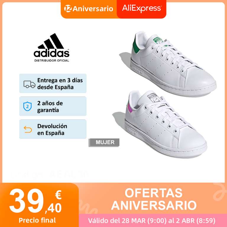 Adidas Stan Smith Zapatillas mujer tallas 36 - 38 » Chollometro
