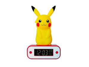 POKÉMON Despertador Luminoso Pikachu
