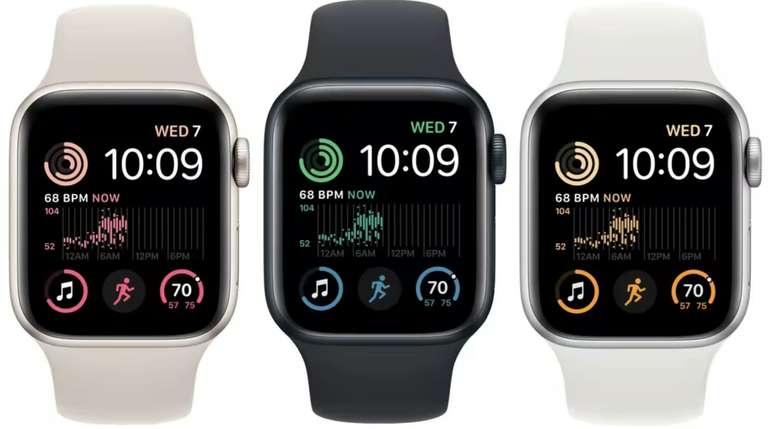 Apple Watch Series SE 2022 GPS, 40mm - [44mm a 259€]