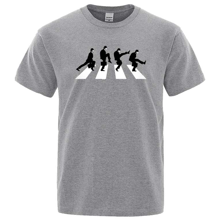Camiseta con estampado Monty Python, varios colores.