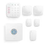 Kit de 7 piezas Ring Alarm de Amazon (2.ª generación) | Sistema de seguridad para el hogar compatible Alexa y vigilancia asistida opcional