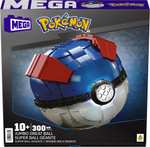 Mega Construx Pokémon Superball Gigante 299 Bloques de construcción con Luces