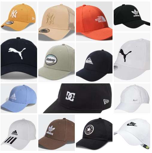 Mega recopilación 20 gorras para adultos más baratas en varios sitios web