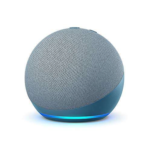 Echo Dot (4.ª generación) | Altavoz inteligente con Alexa | Azul grisáceo