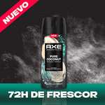 Axe Desodorante Aerosol 72h Pure Coconut para Hombre Fragancia Eucalipto y Róble 150ml