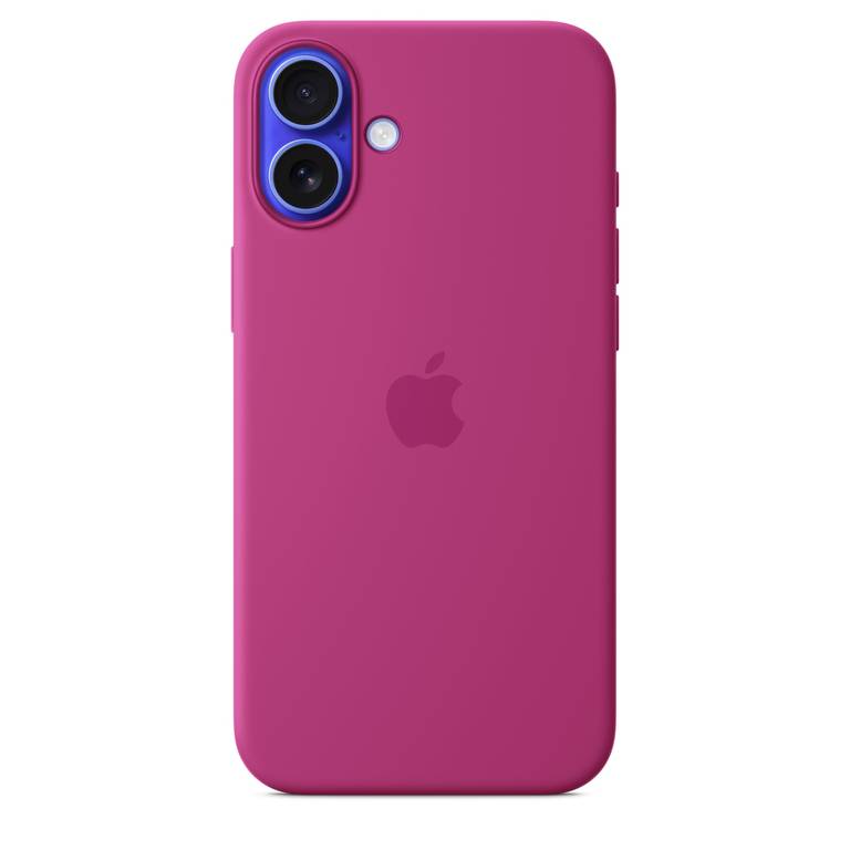 Apple Funda de Silicona MagSafe para iPhone 16 Plus | Fucsia por 20 €