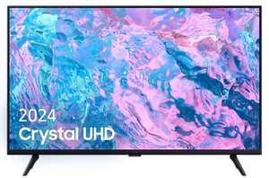 Tv 43" Samsung Crystal CU6905 / 55" por 426€ / 65" por 512€.